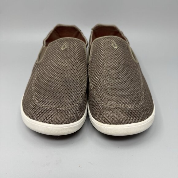 Olukai Nohea Pae Slip-On Shoes Men’s US 8 Mustang Brown 10487-1313 Mesh Boat main image 8